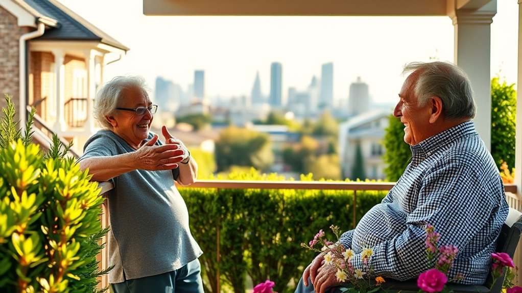 modern barriers hinder neighbor connections