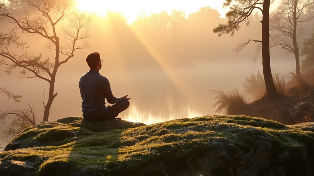 morning pause fosters calm