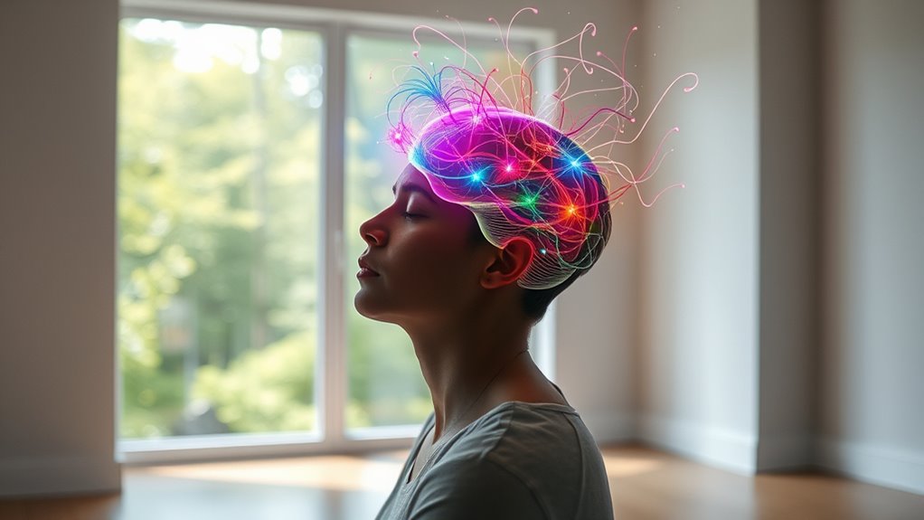 neural rewiring through visualization