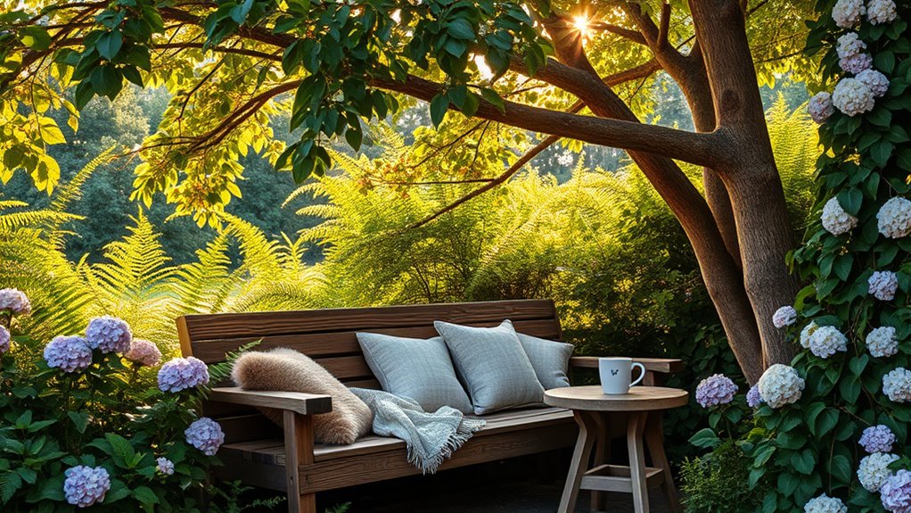 outdoor reading nook design