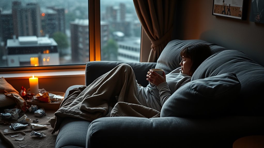 overusing self soothing behaviors