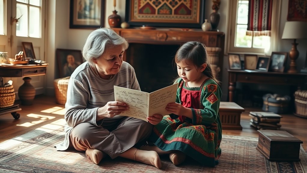 passing stories across generations