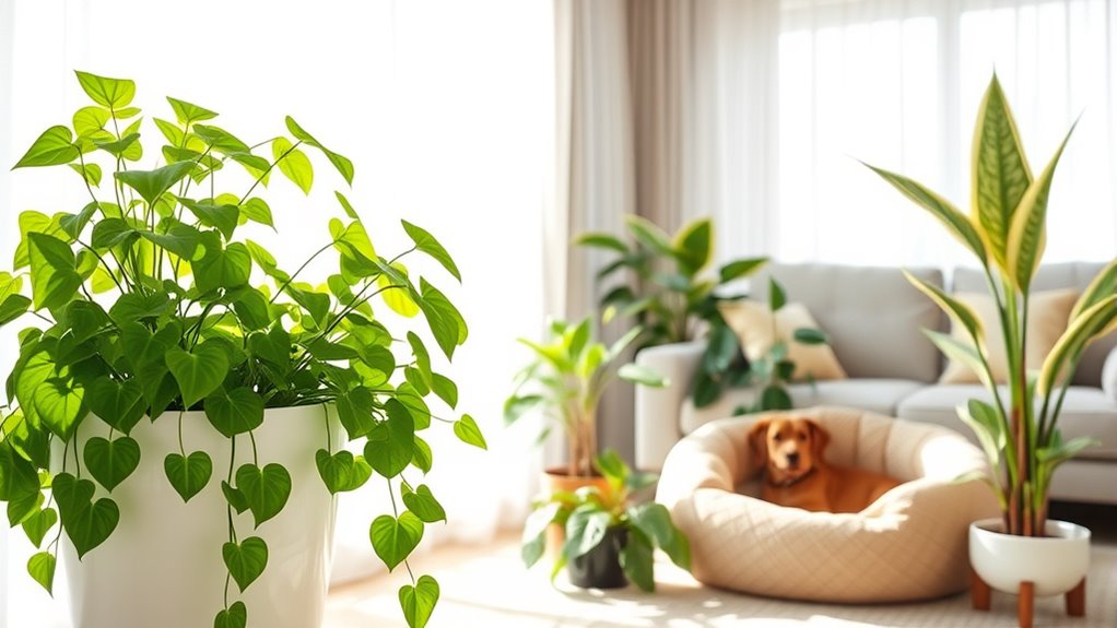 pet safe indoor plant choices
