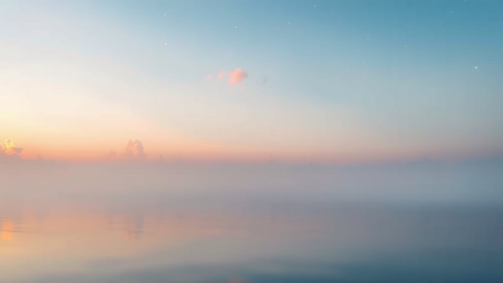 profound serenity amidst transition