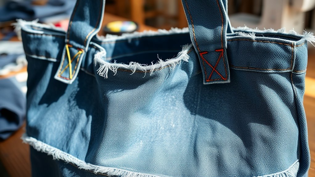 recycle jeans into totes