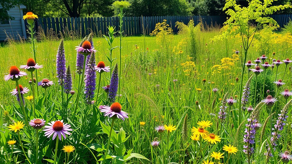 regular native meadow maintenance