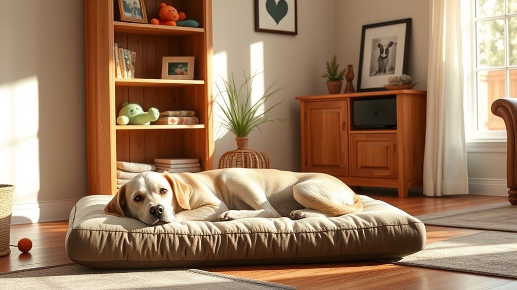 safe comfortable pet environment