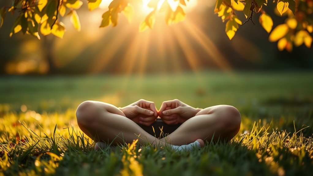 set intentions with each breath