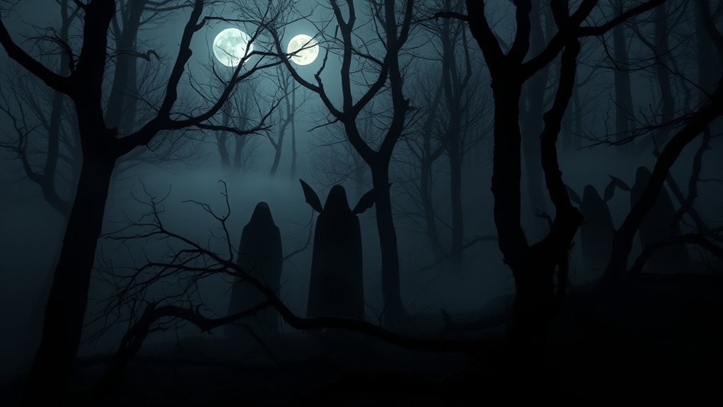 shadow spirits symbolize mortality
