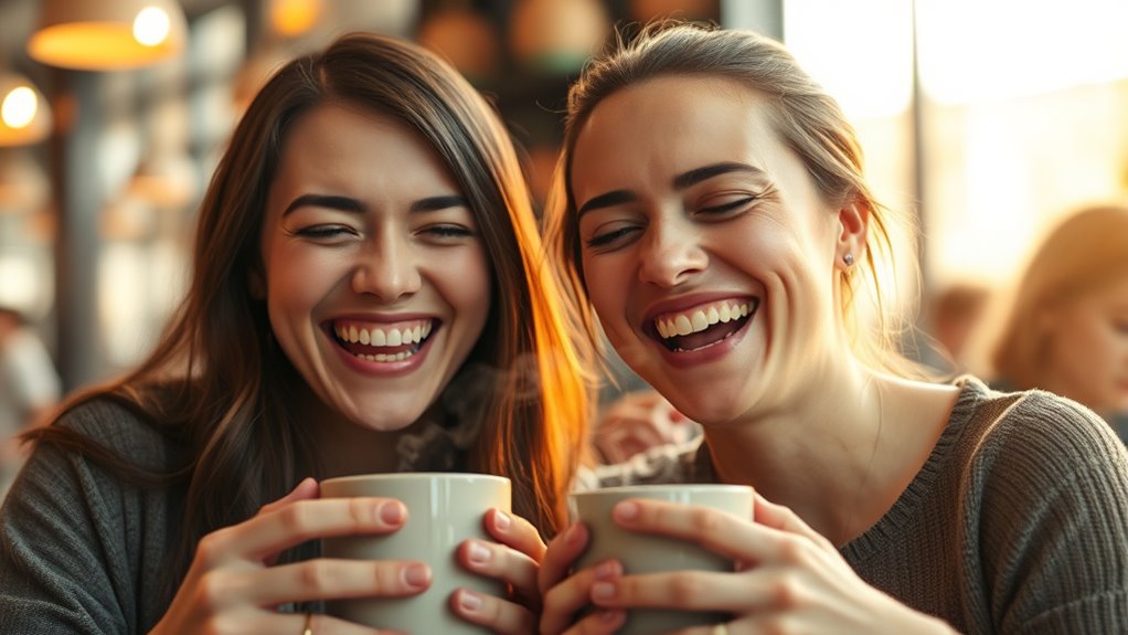 shared laughter synchronizes heartbeats