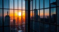 solar powered transparent windows