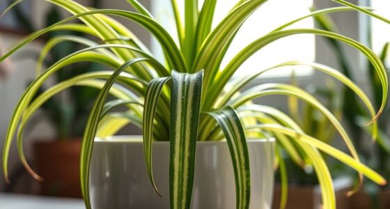 spider plants clean air