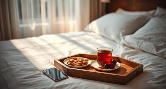 timing meals for sleep