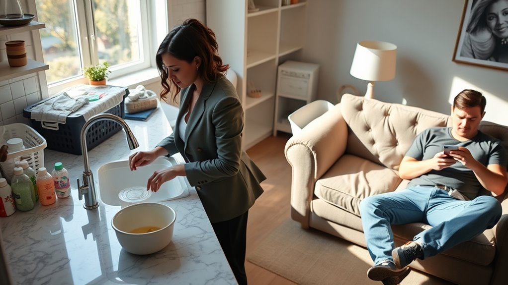 unpaid work widens income disparities