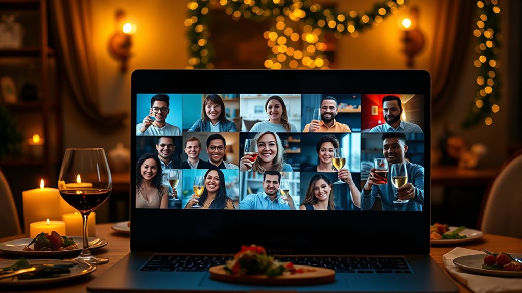 virtual cheers promote connection