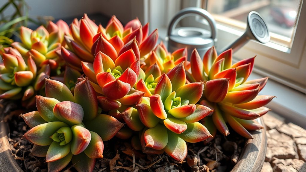 water infrequently prevent rot