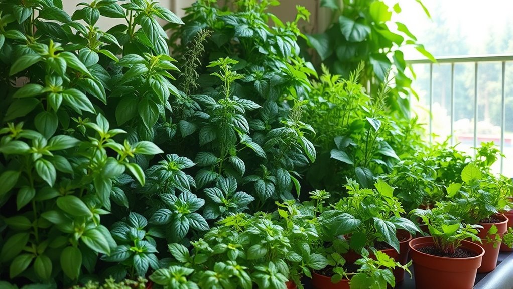 year round diverse edible plants