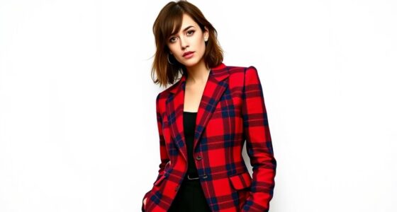 aubrey plaza s plaid style