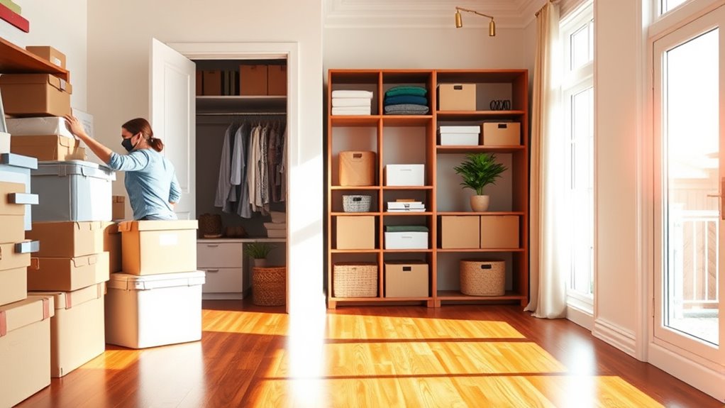 maintain clutter free environment