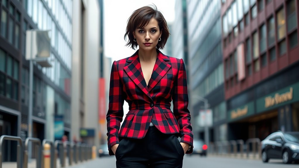 modern plaid fashion innovation