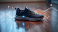 music enabled tech sneakers