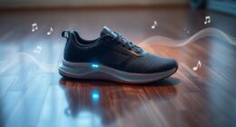 music enabled tech sneakers