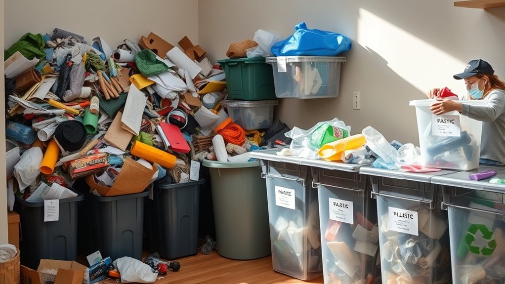 sort declutter organize effectively