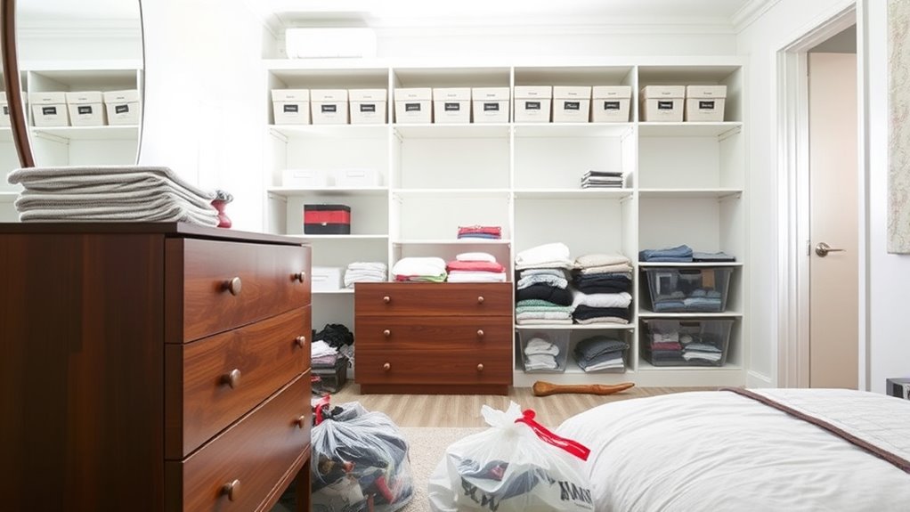 use proper storage solutions