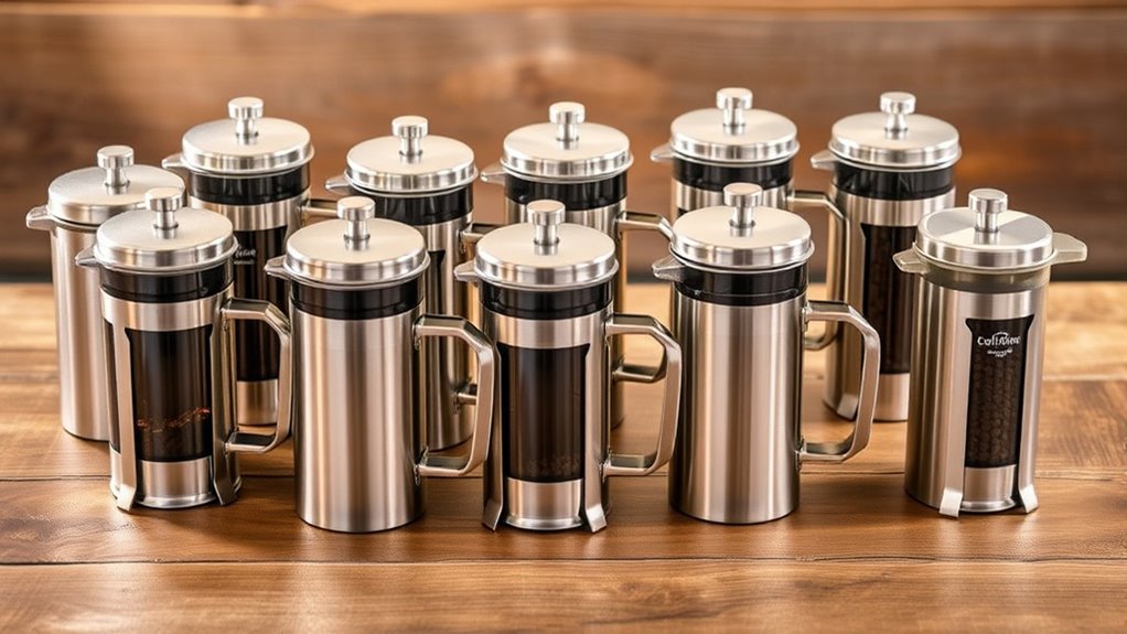 affordable stainless steel french press