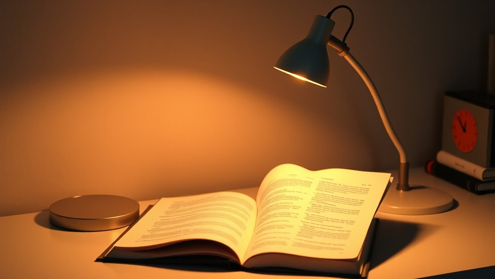 blue light reading lights
