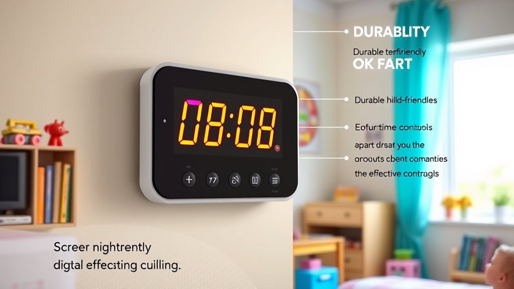 child friendly timer features