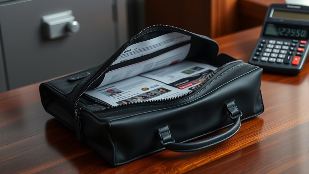 choosing fireproof document bags
