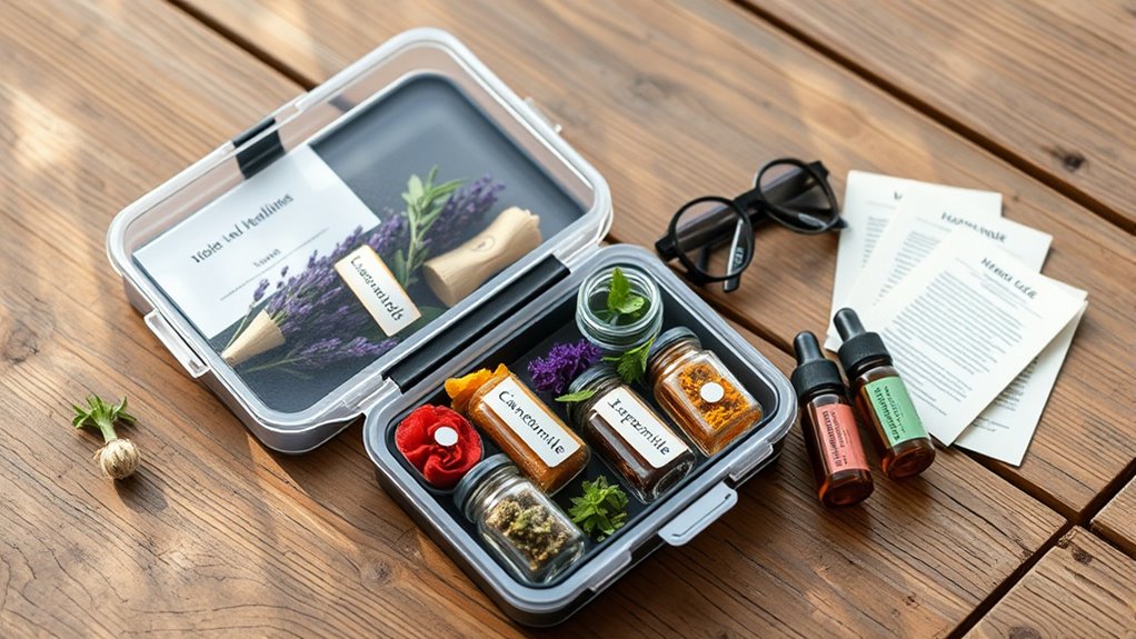 compact transparent durable kit