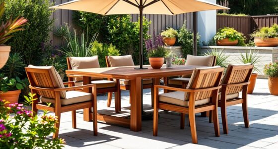durable stylish outdoor dining