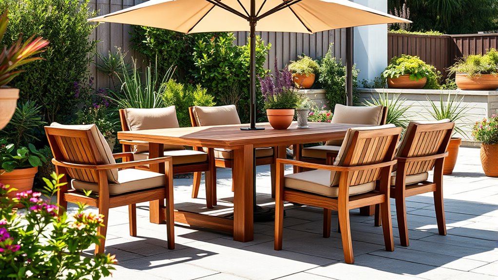 durable stylish outdoor dining