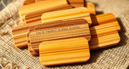 eco friendly bamboo name tags