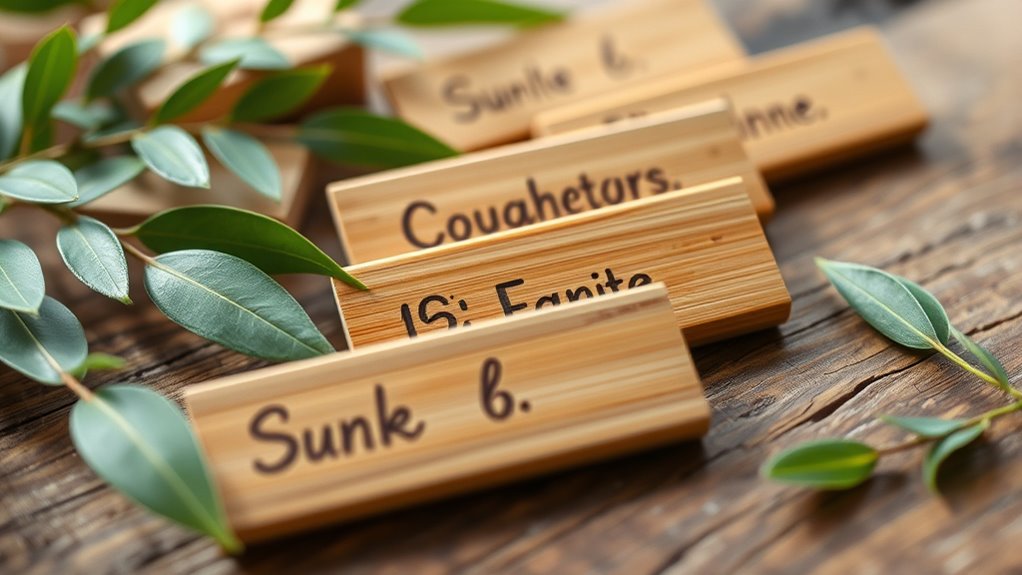 eco friendly durable customizable tags