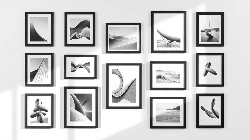 elegant minimalist picture frames