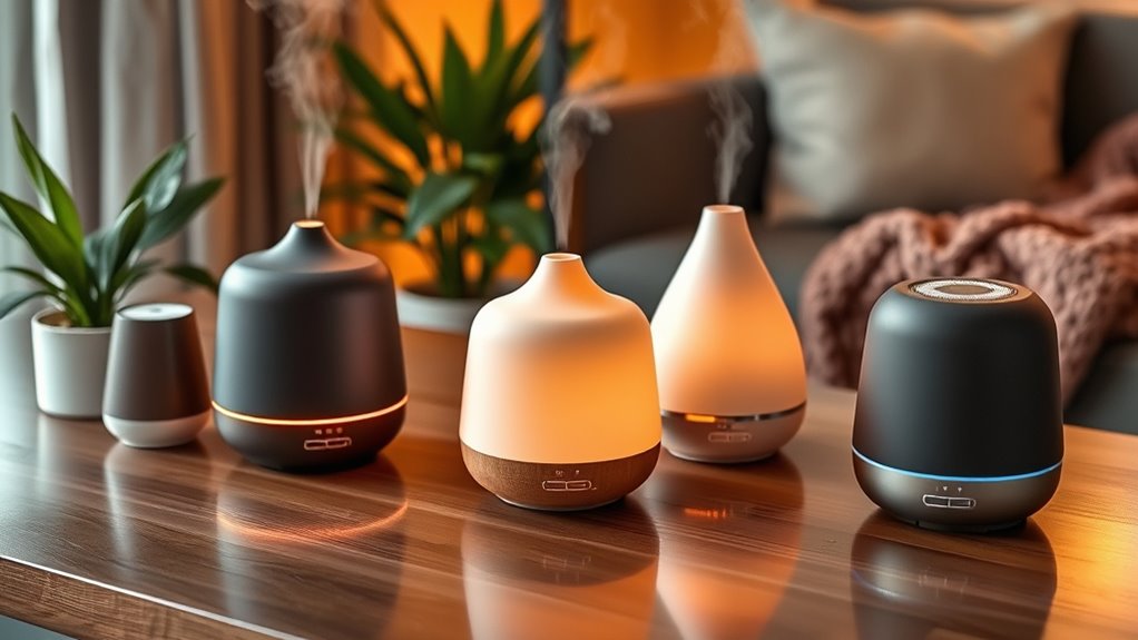essential oil diffusers with bluetooth