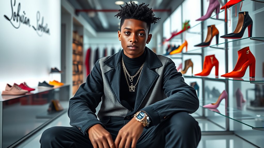 jaden smith directs louboutin