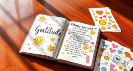 kids gratitude journals with stickers