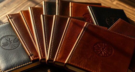 leather manifestation notebook collection