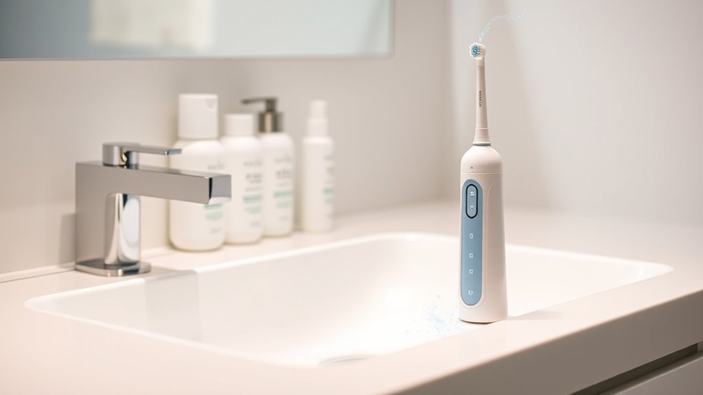 portable water flosser features