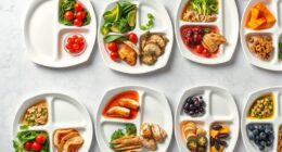 portion plates with macro guides