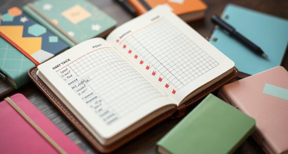 small notebooks for habits