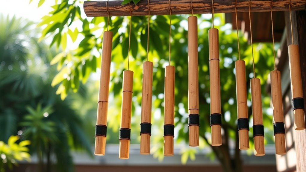 top bamboo wind chimes