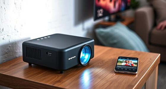 top bluetooth portable projectors
