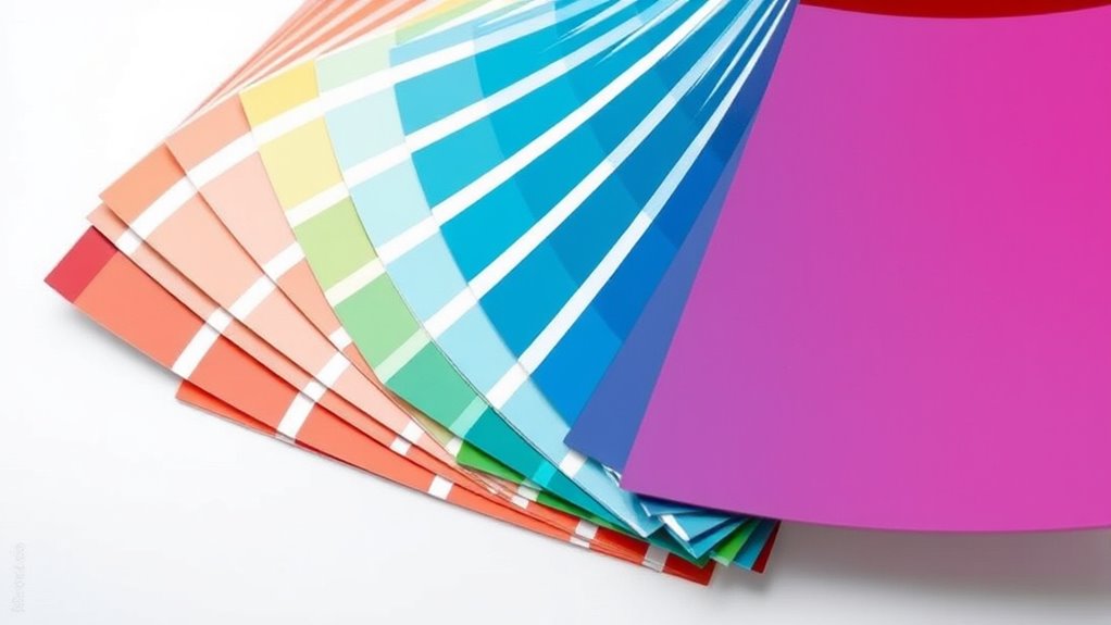 top color swatch decks