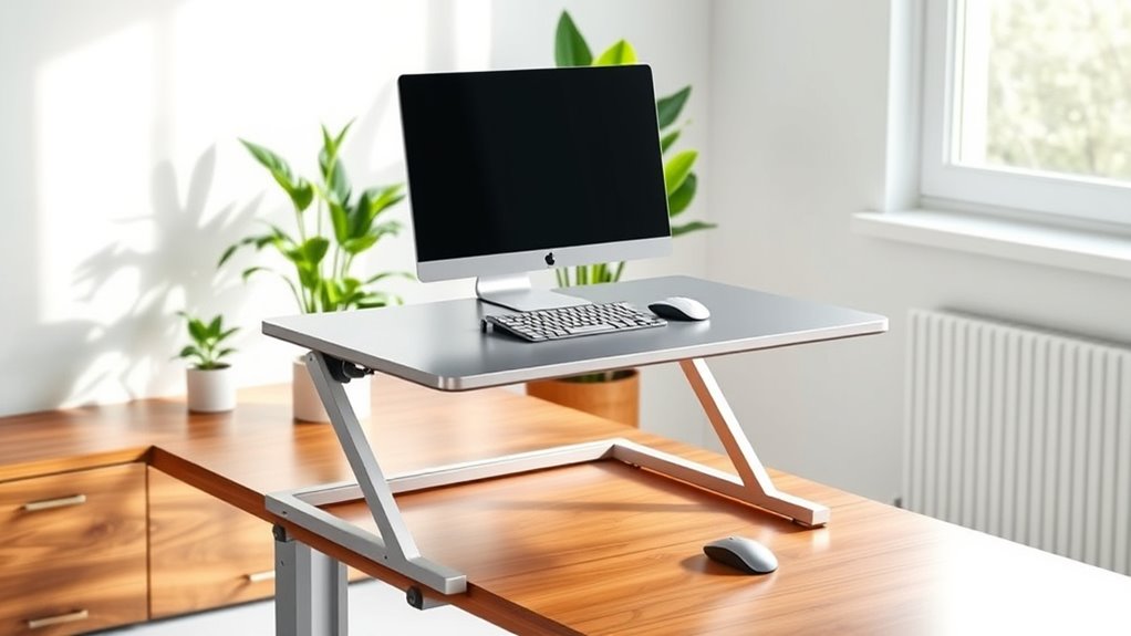 top ergonomic desk converters