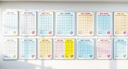 top habit tracking wall posters